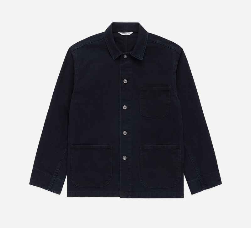 Chore Jacket - Black Stonewash Canvas 1