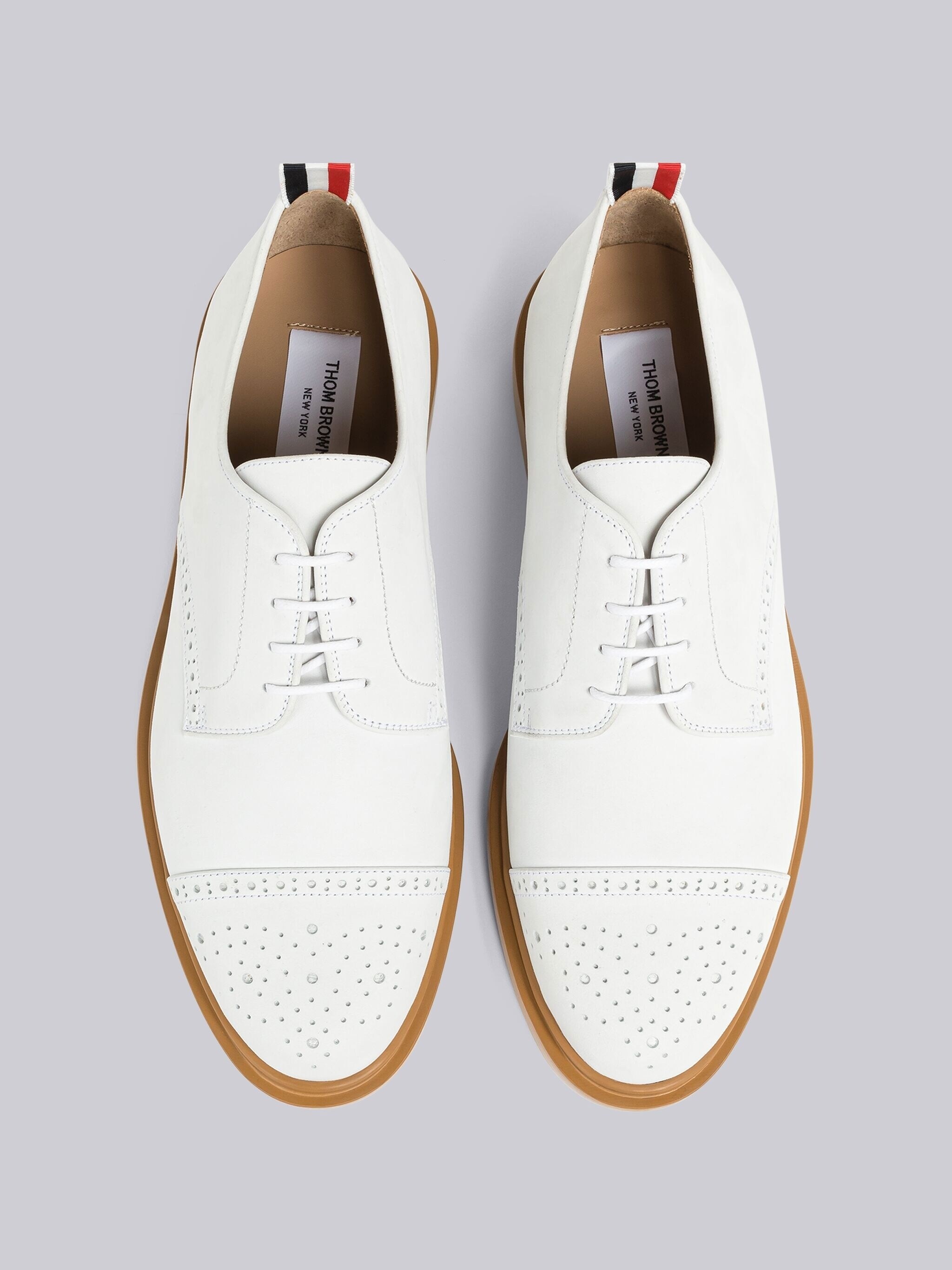 Nubuck Cap Toe Derby - 4