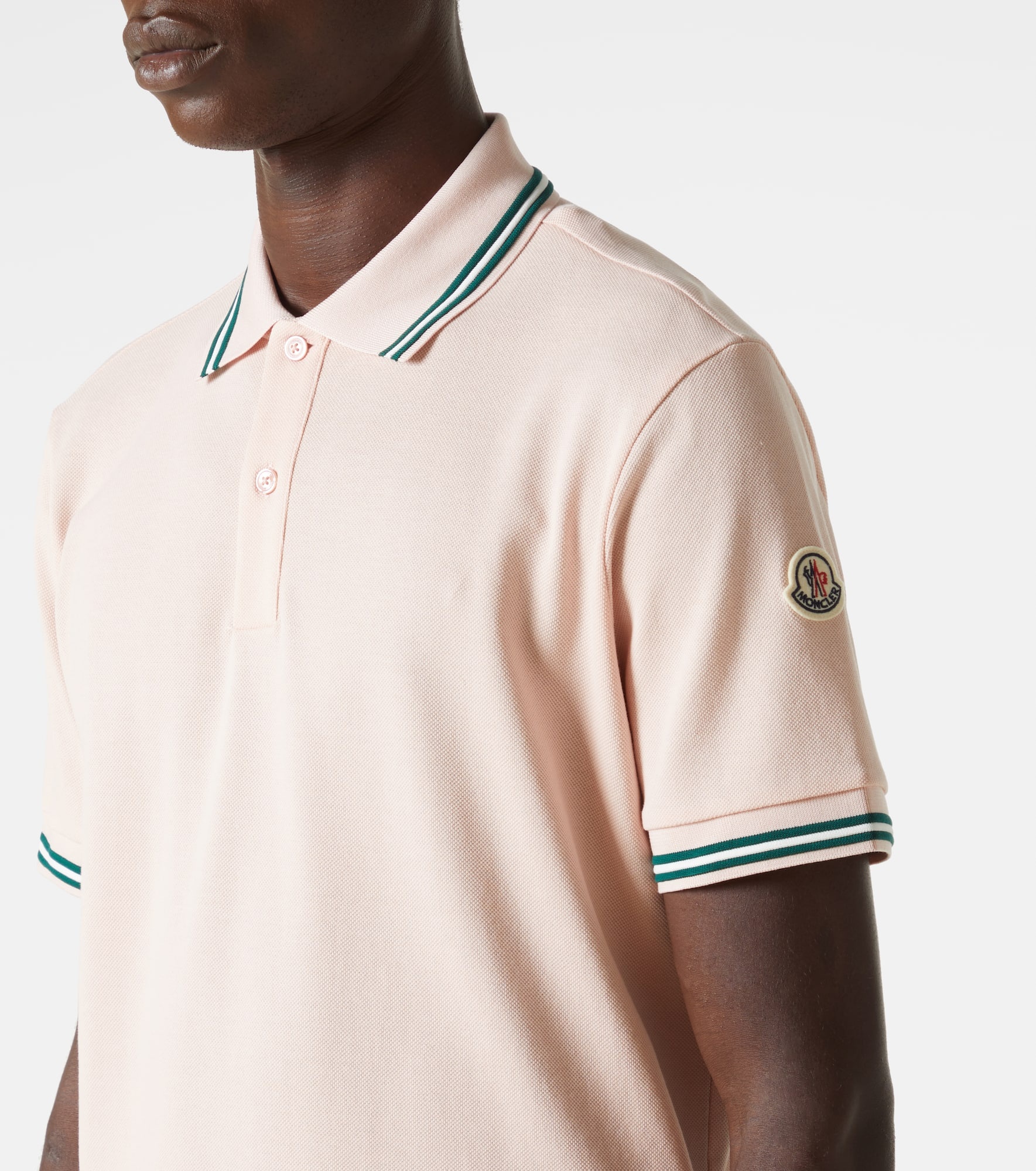 Cotton piqué polo shirt - 5