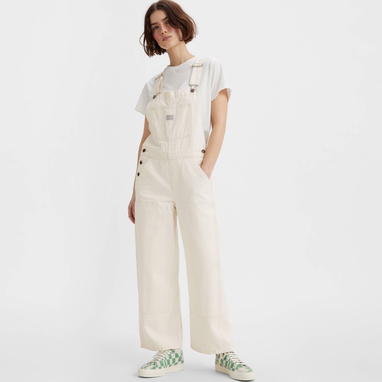 BAGGY HIGH WAIST WOMEN'S OVERALLS - 2