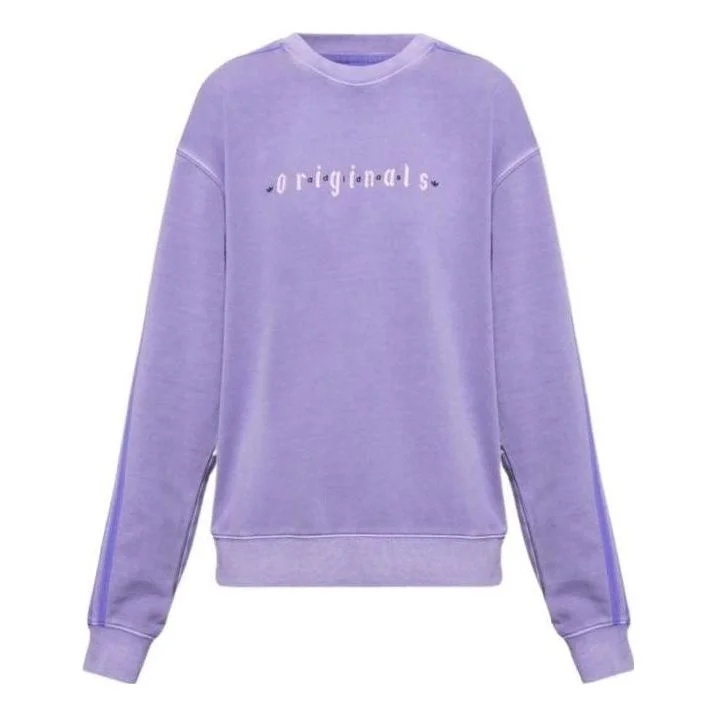 (WMNS) adidas Originals Sweatshirt 'Purple' IP7135 - 1