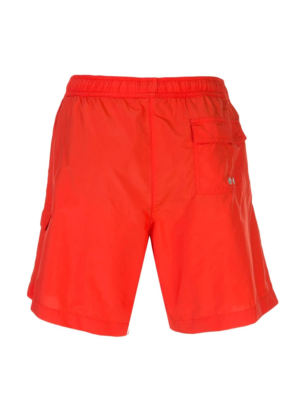 logo patch swim shorts - 2