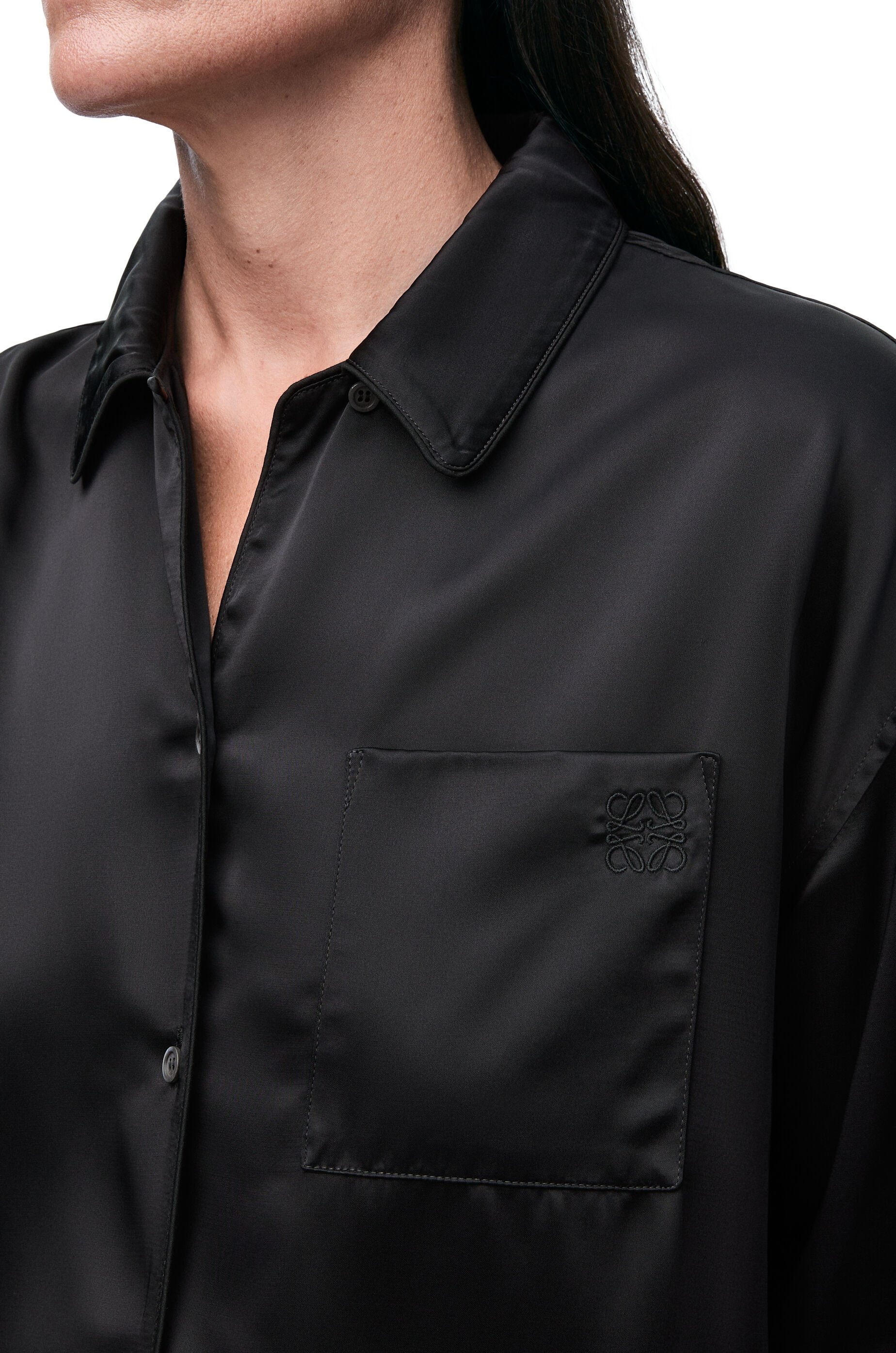 Pyjama blouse in viscose - 5