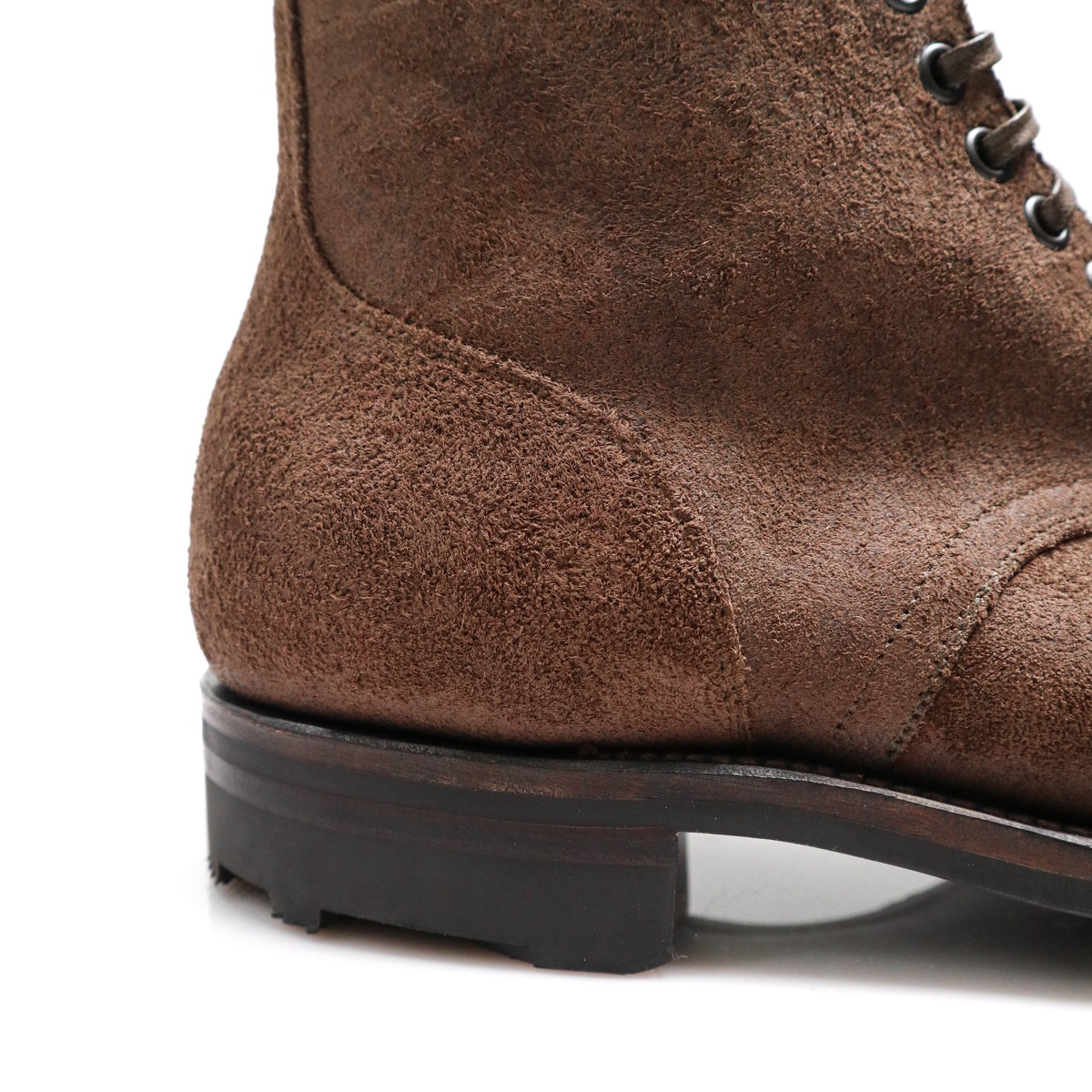 Service Boot 2030 Horween Chocolate Chamois Roughout - 4