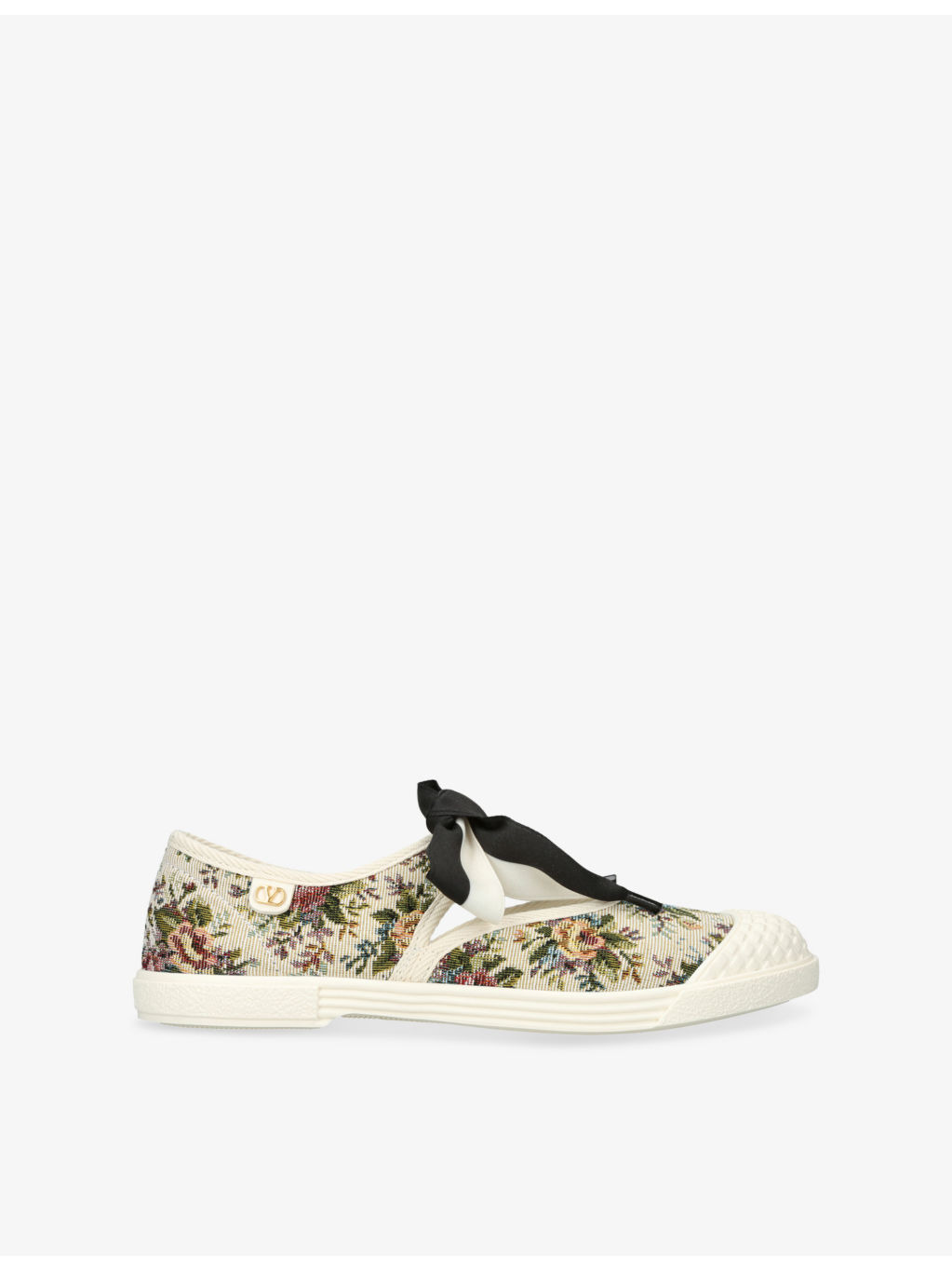 Bay By Bay Jacquard Cotton Low-Top Trainers - 1