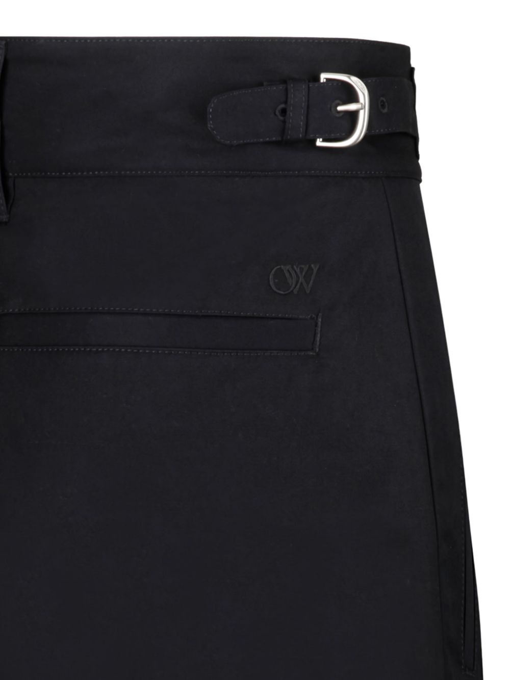 straight-leg cargo trousers - 4