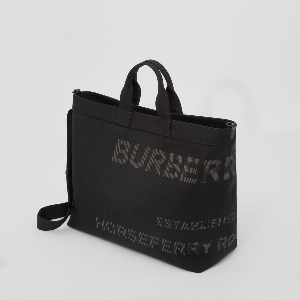 Horseferry Print Nylon Tote - 4