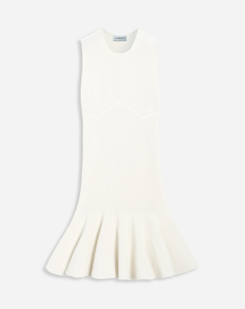 FLARED KNIT DRESS - 1