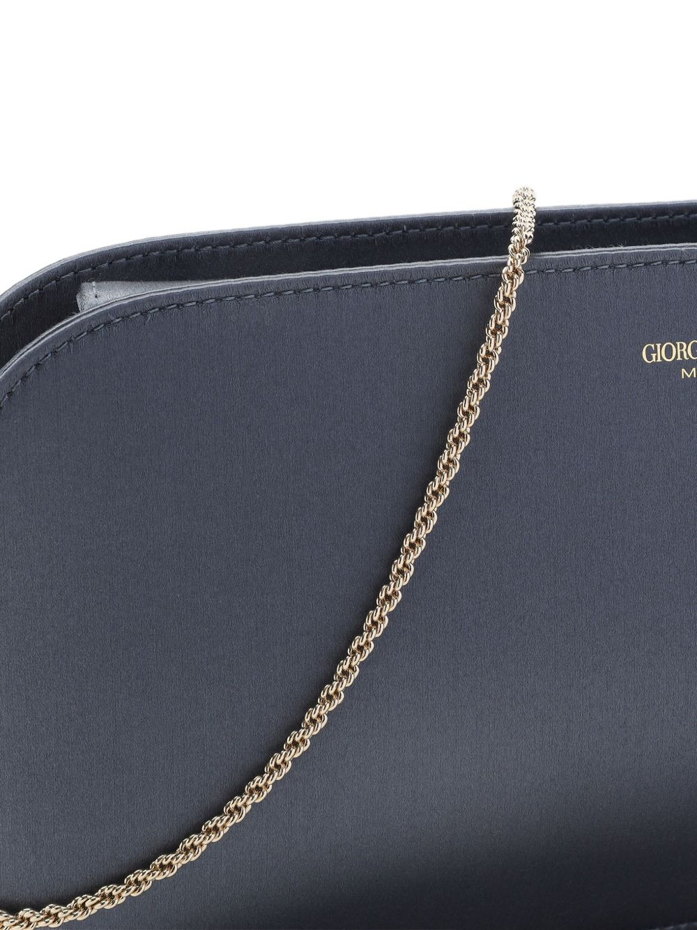 chain-embellished clutch - 3