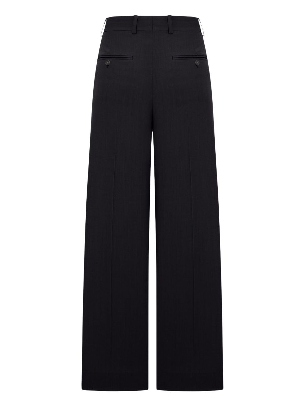 Wool blend fluid trousers - 2