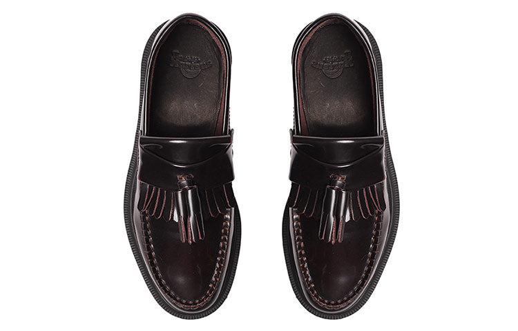 Dr. Martens Adrian Arcadia Leather Tassel Loafers 'Cherry Red' 14573601 - 4