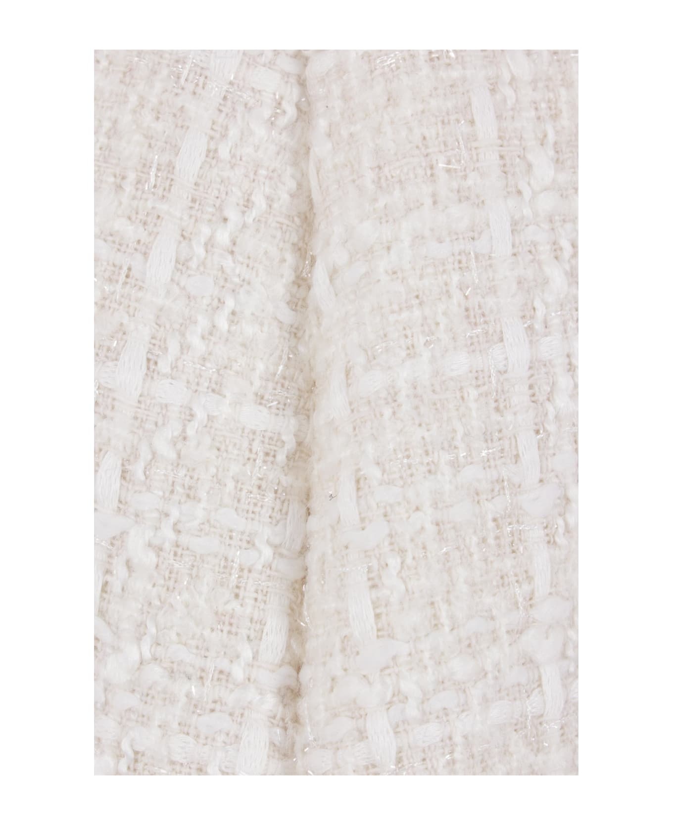 Tweed Mini Skirt - 4