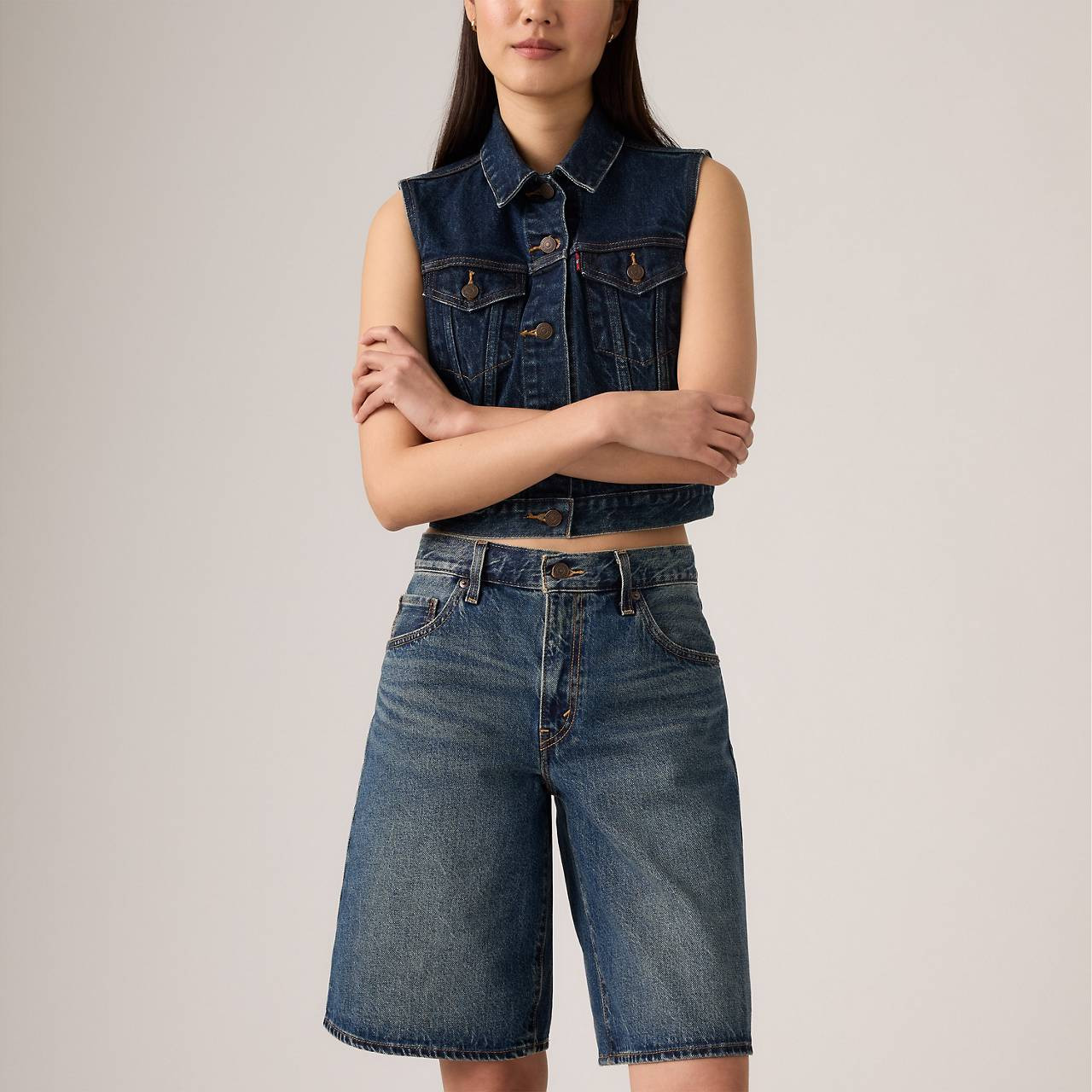BAGGY DAD JORTS - 4