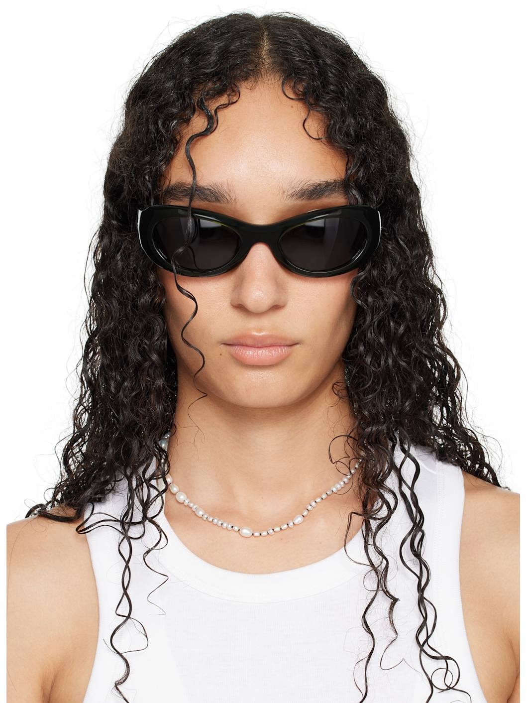 SSENSE Exclusive Green Khilna Sunglasses - 4