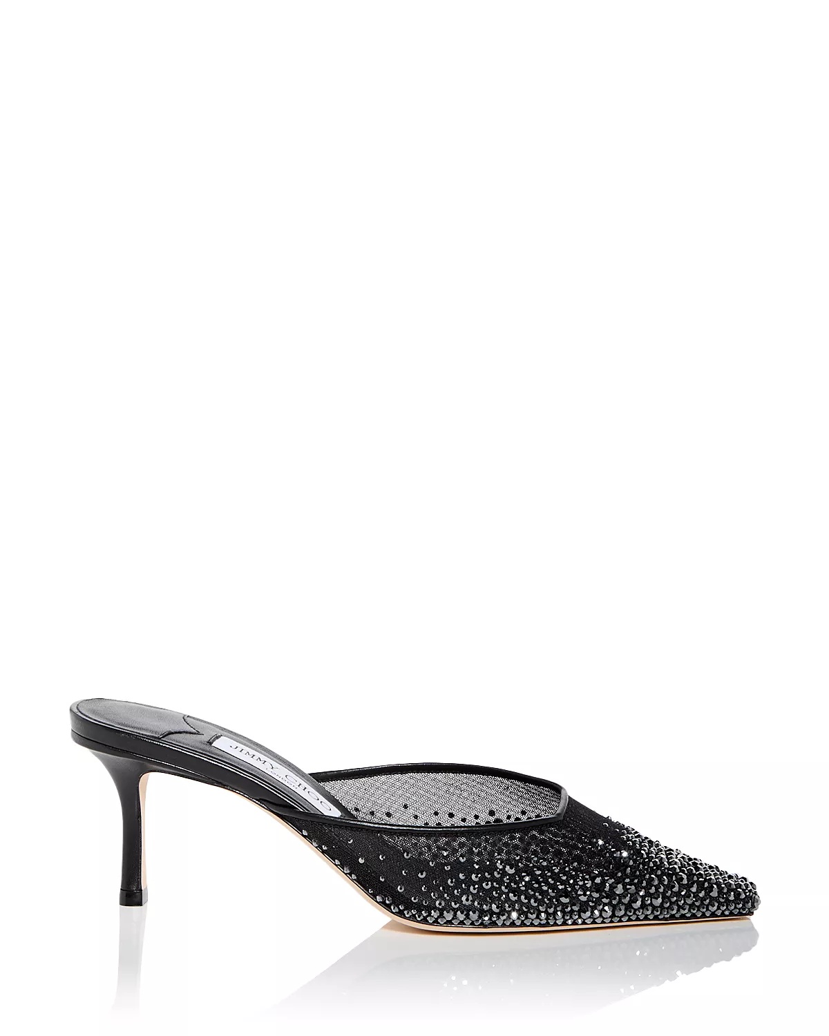 Women's Vivi 65 Degrade Crystal Mesh Mules - 2