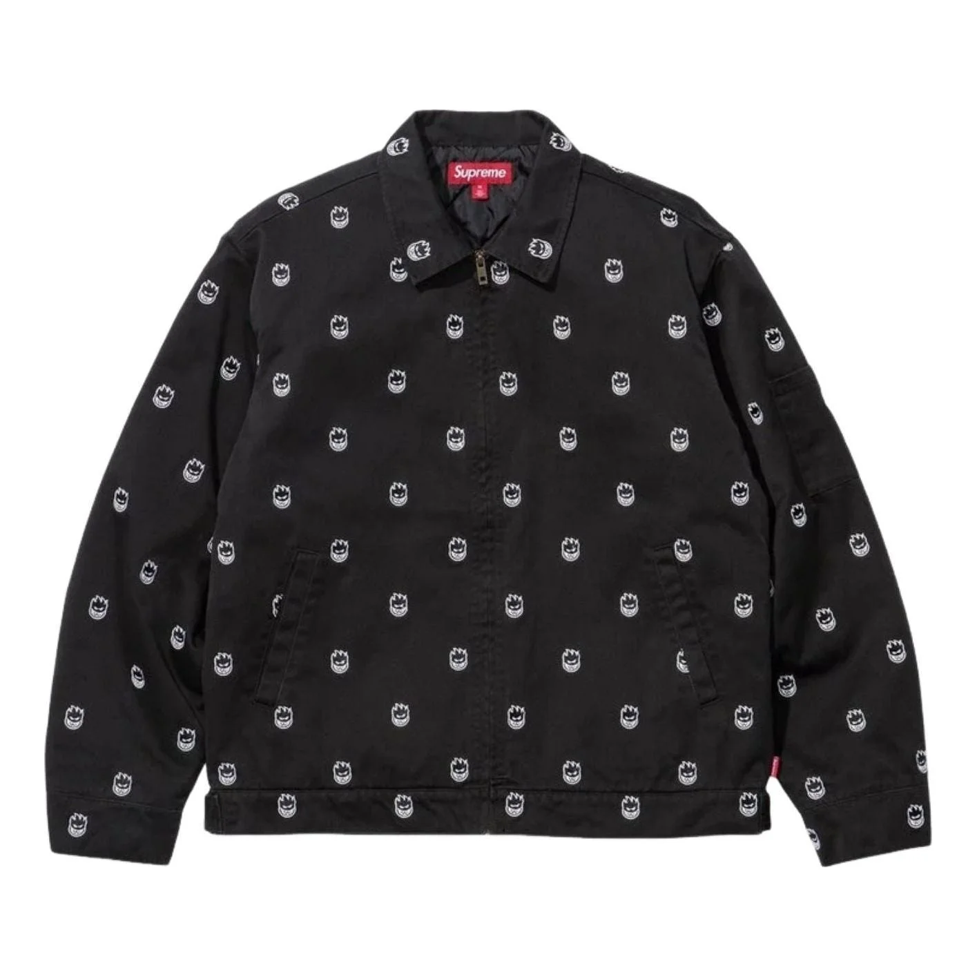 Supreme x Spitfire SS26 Work Jacket 'Black' SUP-SS26-341-BLK - 1