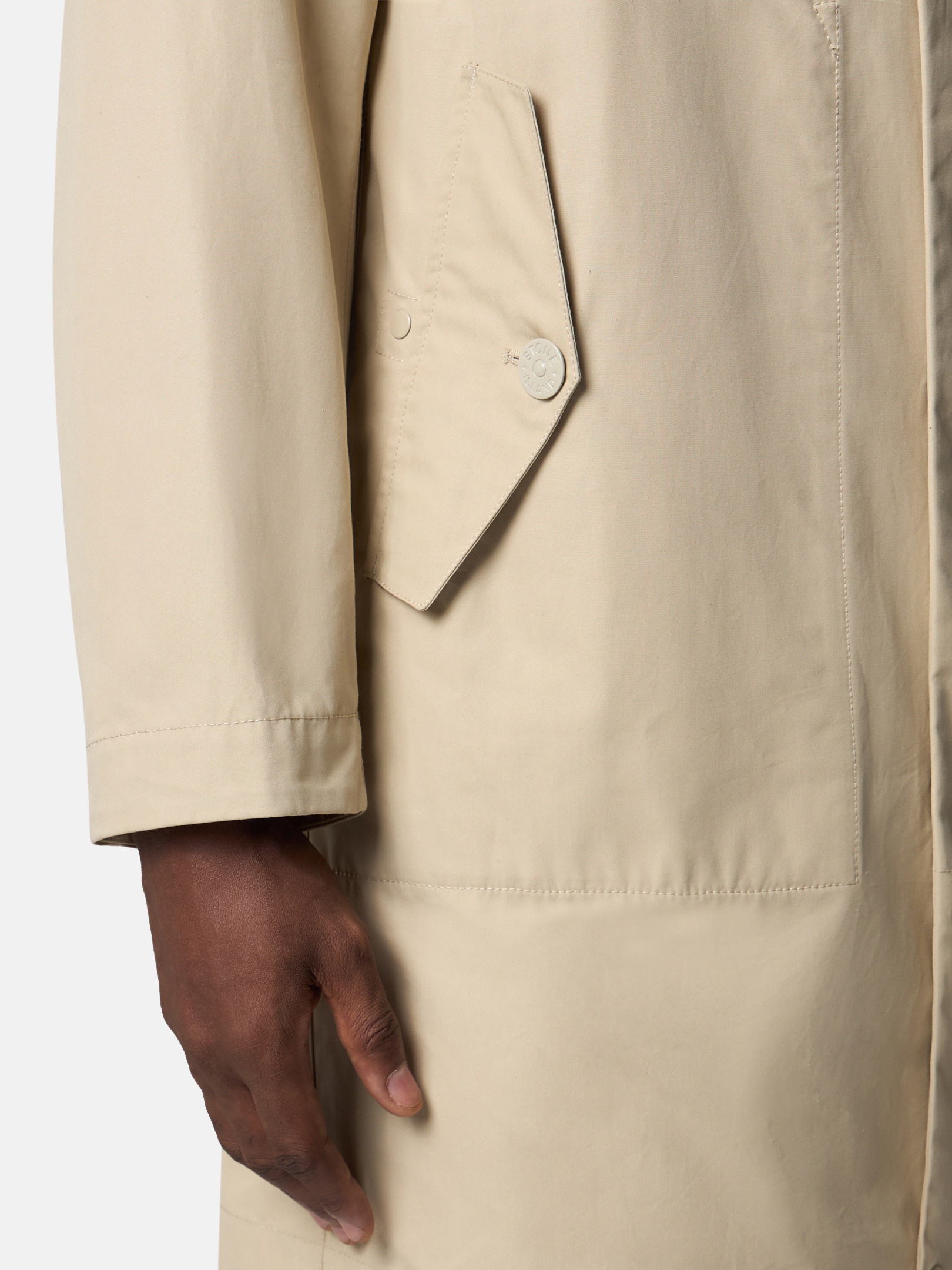 7100004 WEATHERPROOF COTTON CANVAS_STONE ISLAND GHOST - 5