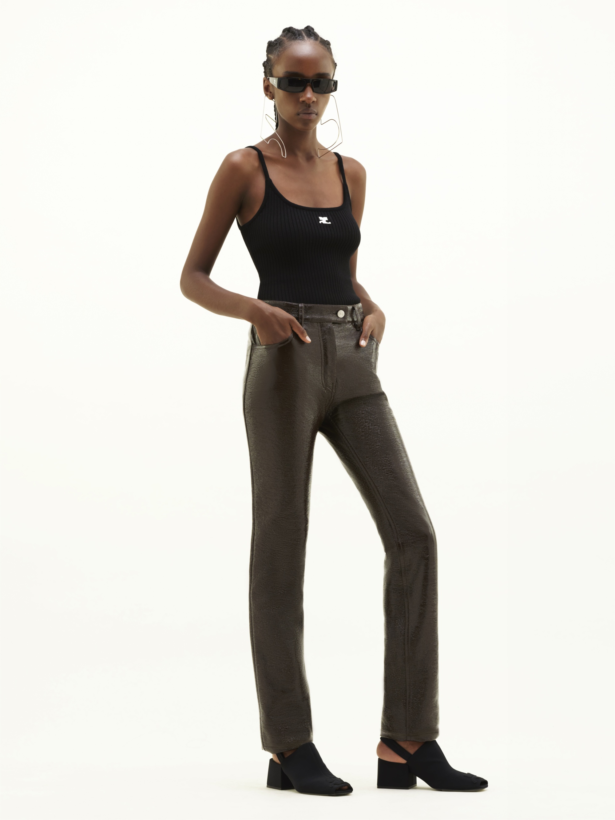 5-POCKET VINYL PANTS REEDITION - 3