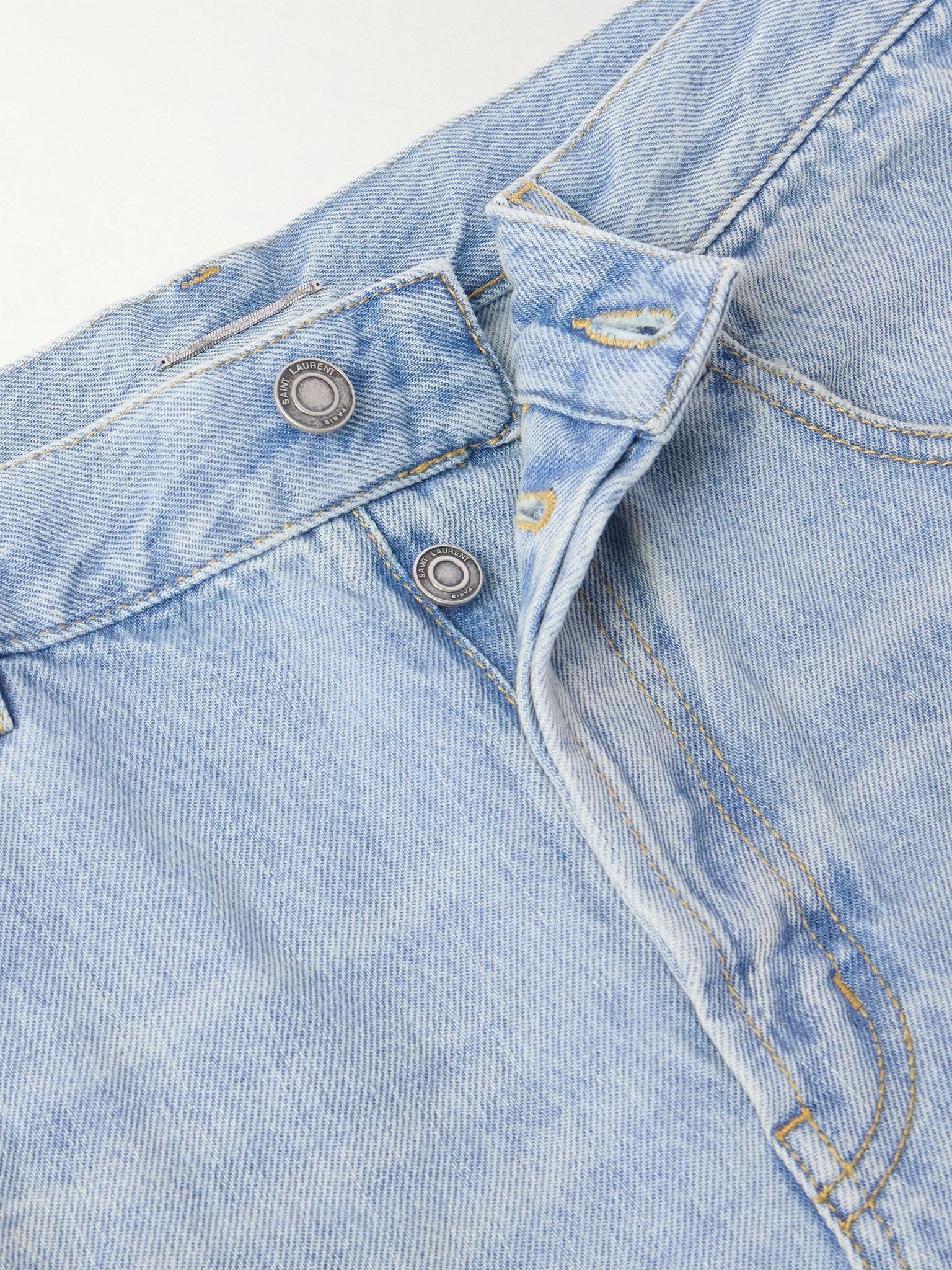 Straight-Leg Jeans Mid denim - 6