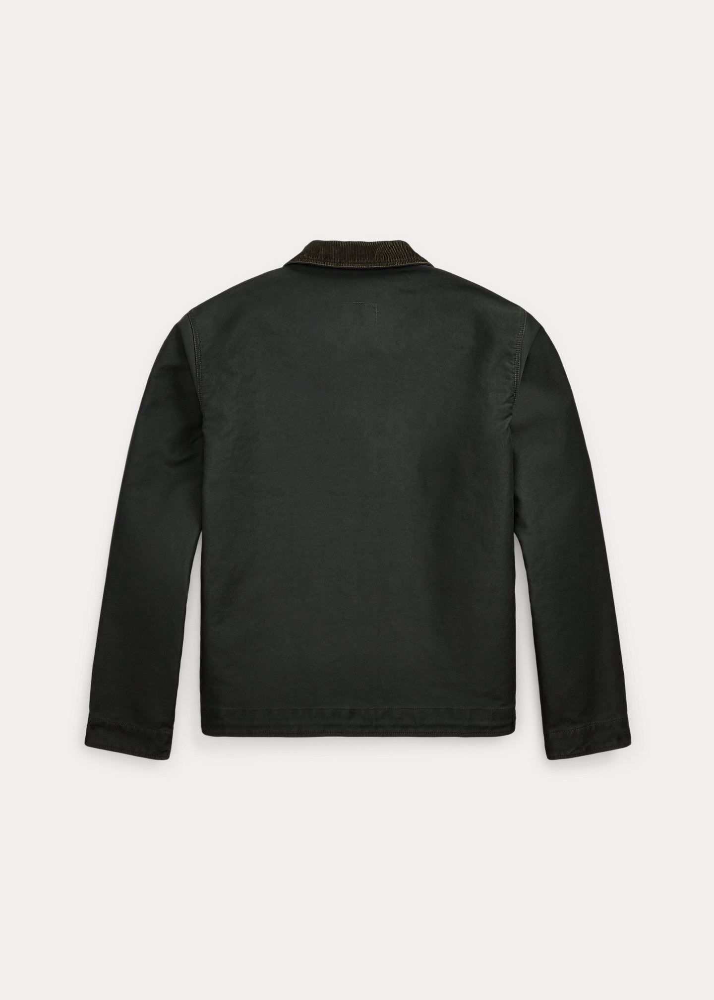 Corduroy-Collar Cotton Deck Jacket - 2