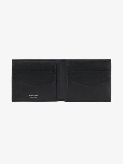 Givenchy GIVENCHY TROMPE L'OEIL WALLET IN LEATHER outlook