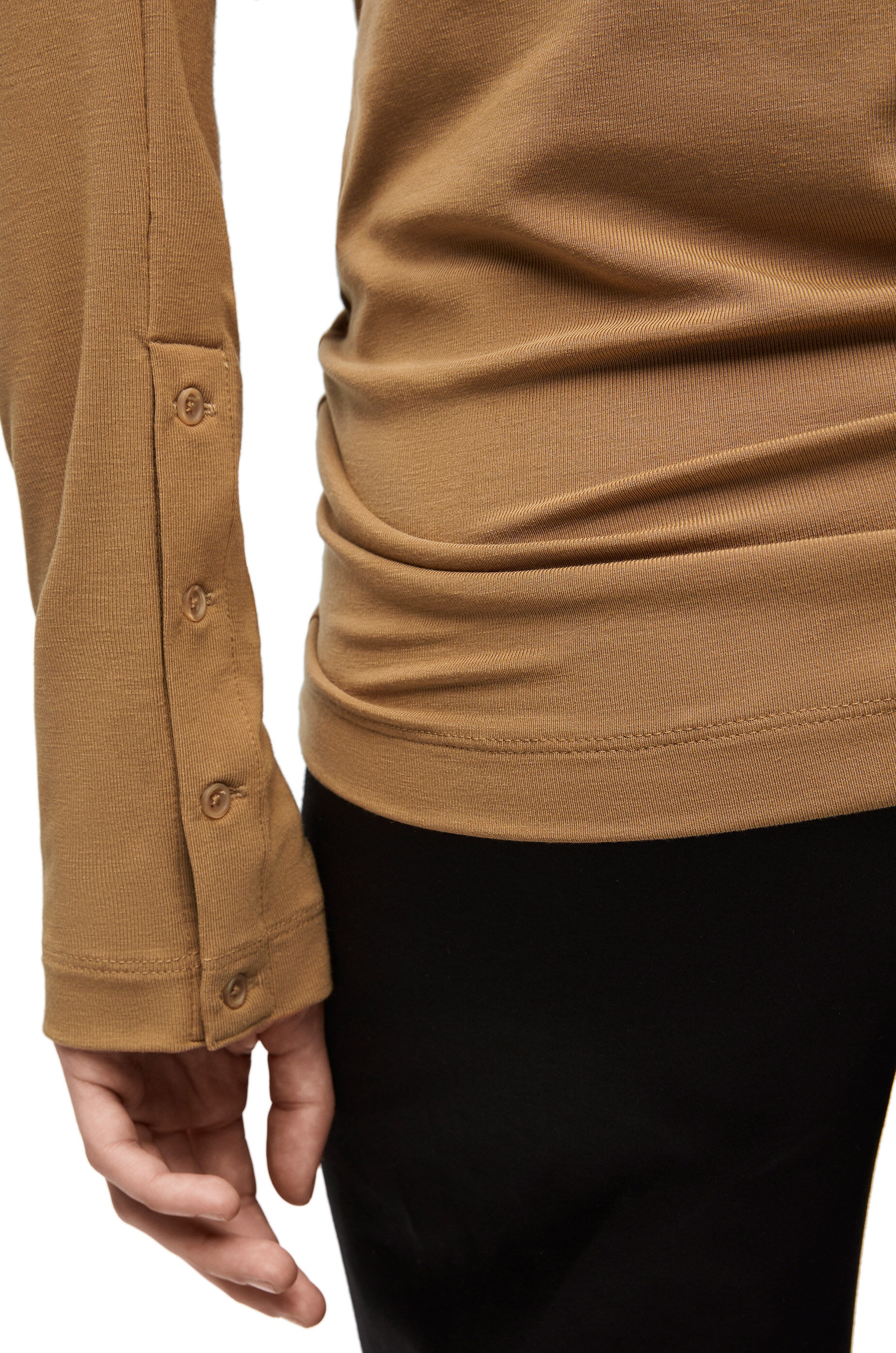 Long sleeve top in modal - 5