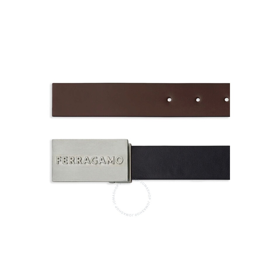 Ferragamo Logo Engraved Reversible and Adjustable Belt - 2
