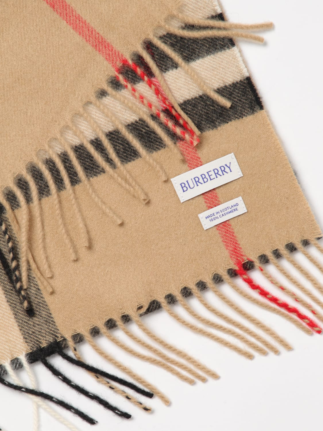 Burberry scarf in check cashmere - 3