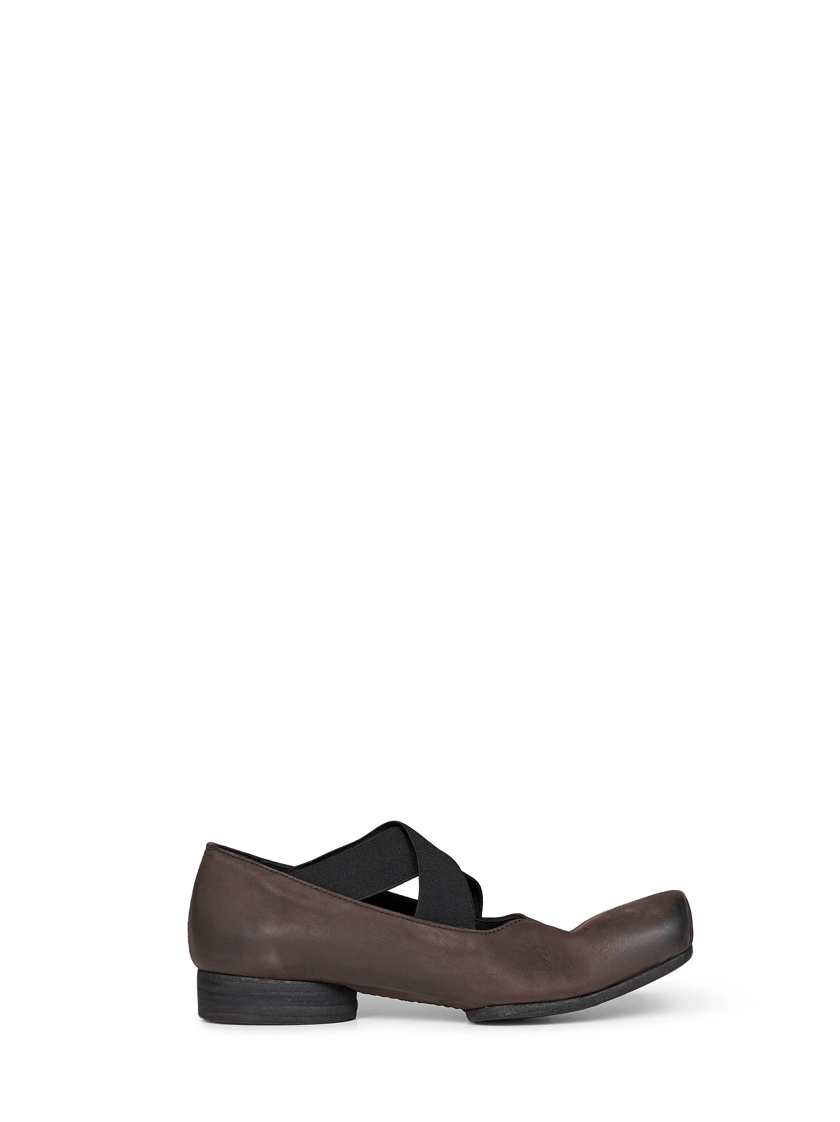 Brown leather ballet flats - 1