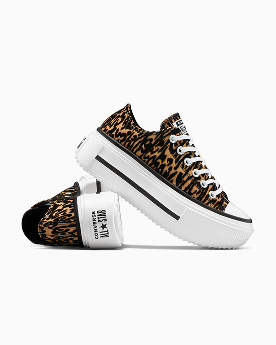 Chuck Taylor All Star Lift Double Stack Platform Leopard - 7