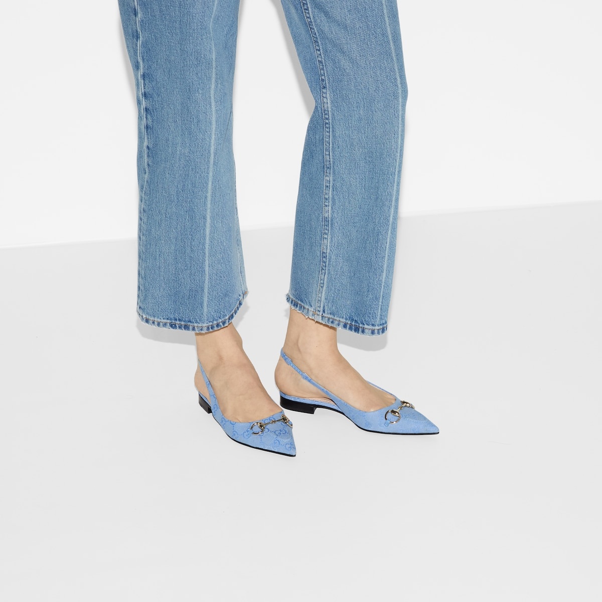 Women's Horsebit slingback ballet flat - 3