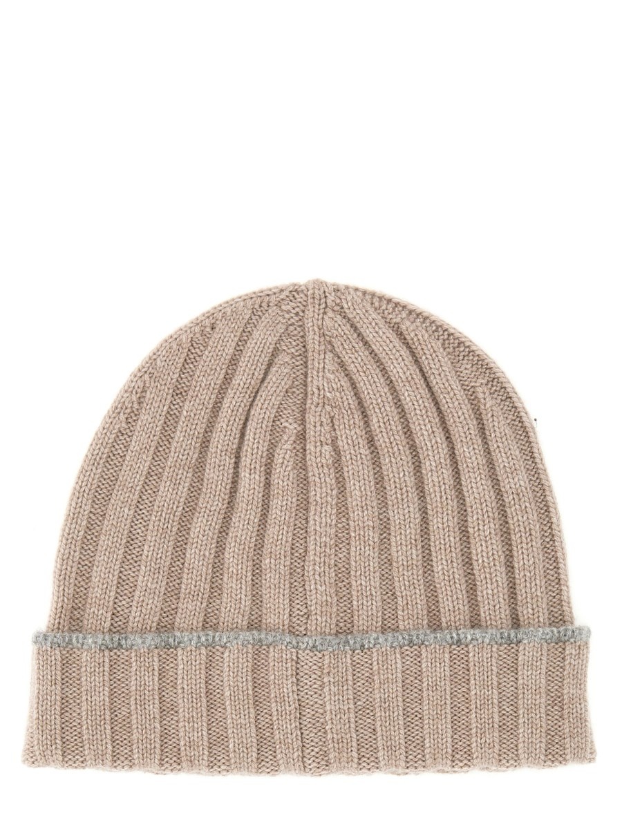CASHMERE BEANIE HAT - 2