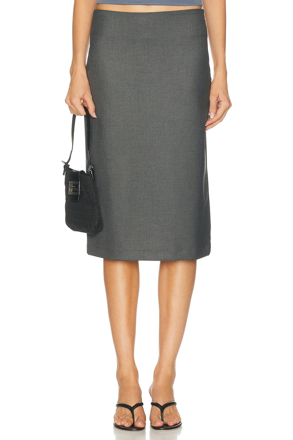 Suiting Minimal Skirt - 1