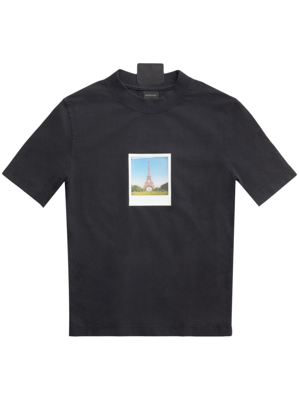 polaroid-print stretch-design T-shirt - 1