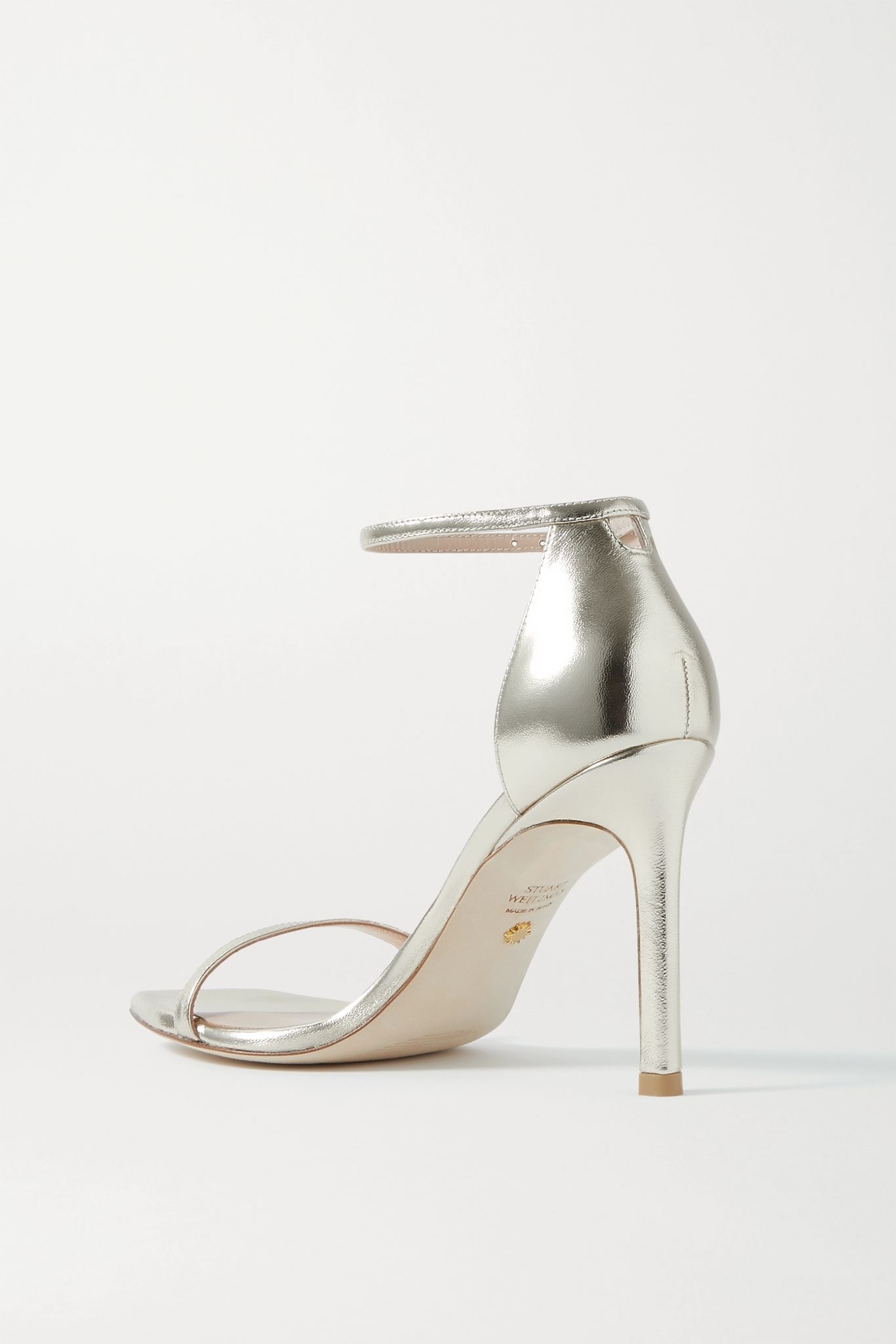 Amelina metallic leather sandals - 3