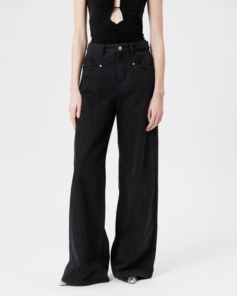 LEMONY WIDE-LEG JEANS - 4