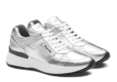 Church's Ch873
Plume Calf Leather Retro Sneaker Silver outlook