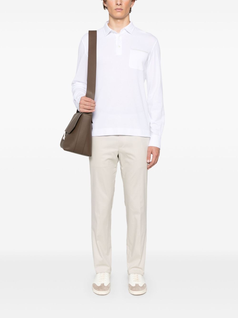cotton polo shirt - 2