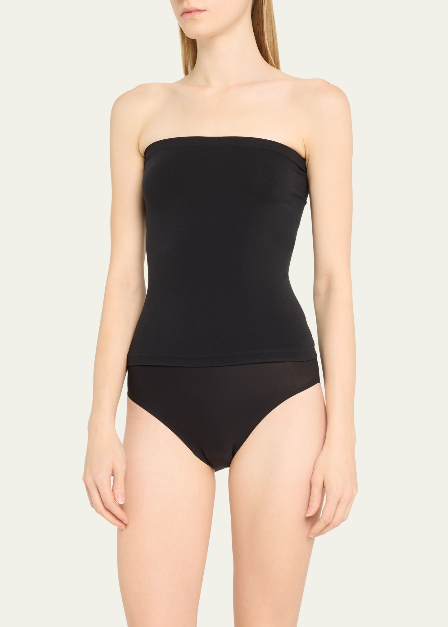 Fatal Matte Velvet Knit Tube Top - 4