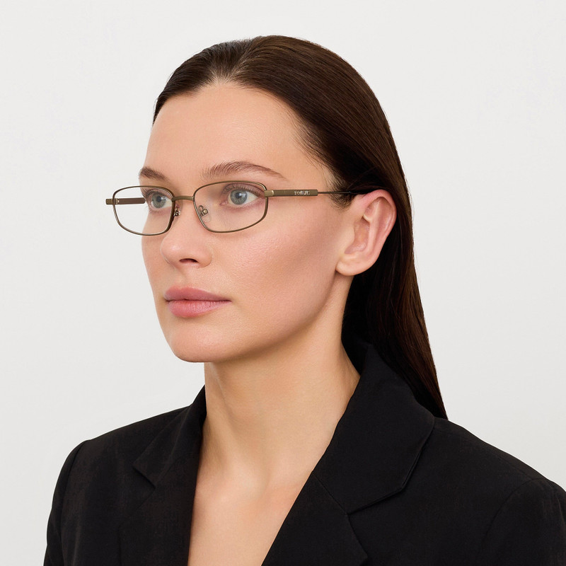 LINDA FARROW Secretaire Optical in Matt Putty outlook