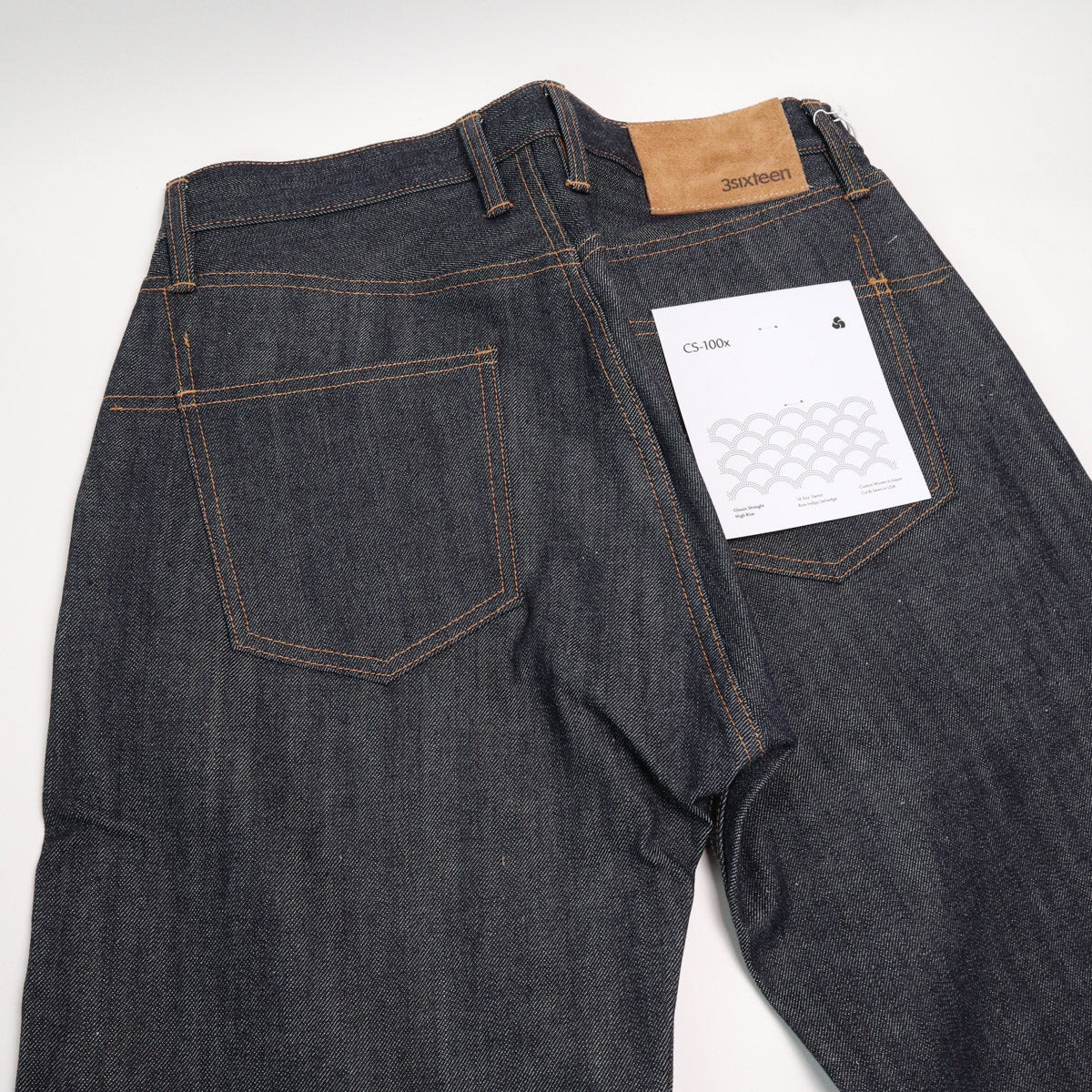 CS-100x Classic Straight Indigo Selvedge Denim - 2
