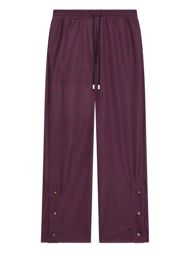 drawstring-waist pants 1
