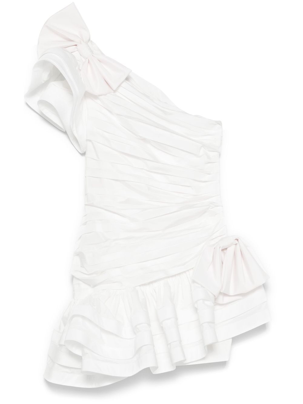 tafetta mini dress - 1