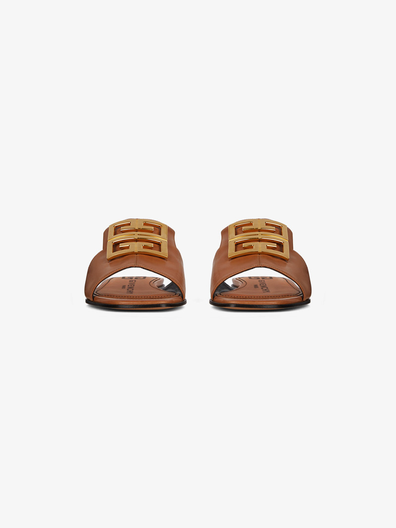 Givenchy 4G sandals in leather outlook