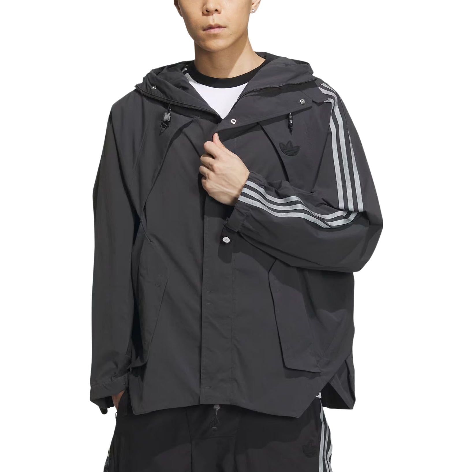 adidas Originals x HAMCUS Jackets 'Black' HY4194 - 10