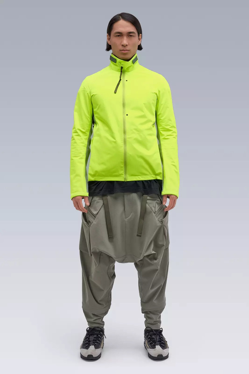 J69-HY Hybrid Construction 2.5L / 2L Stretch Gore-Tex Jacket Hi-Vis Yellow/Gray 12