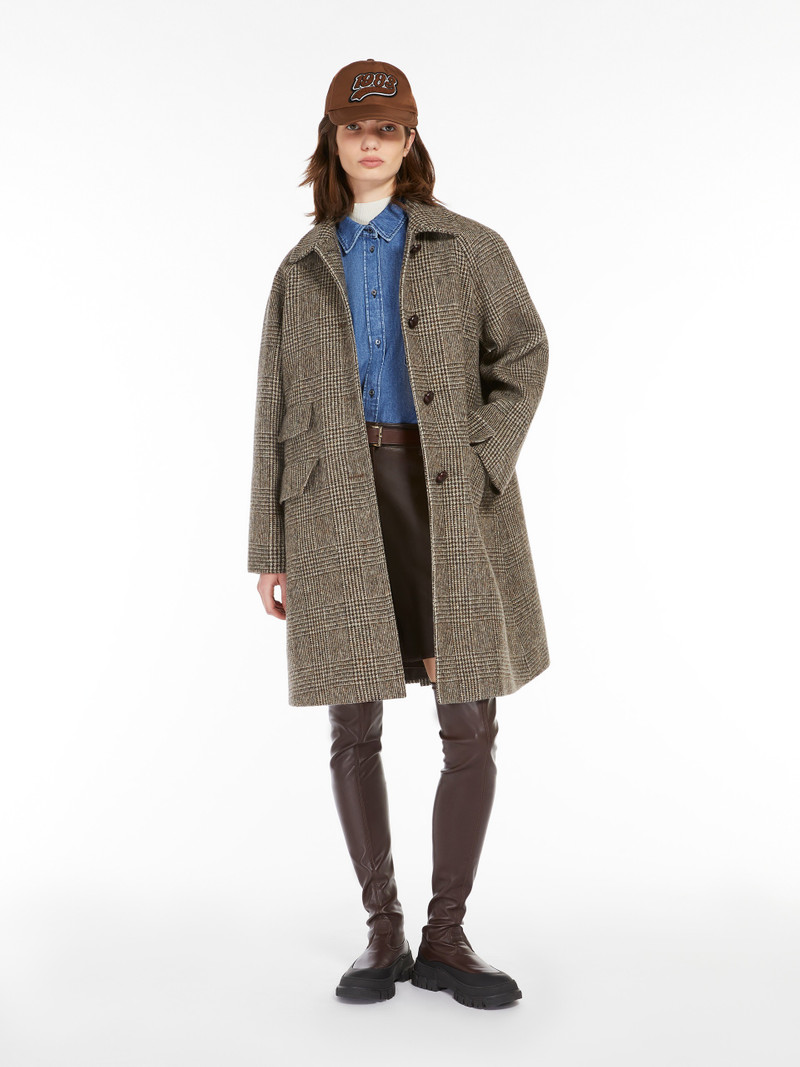 WEEKEND Max Mara PITONE Wool midi coat outlook