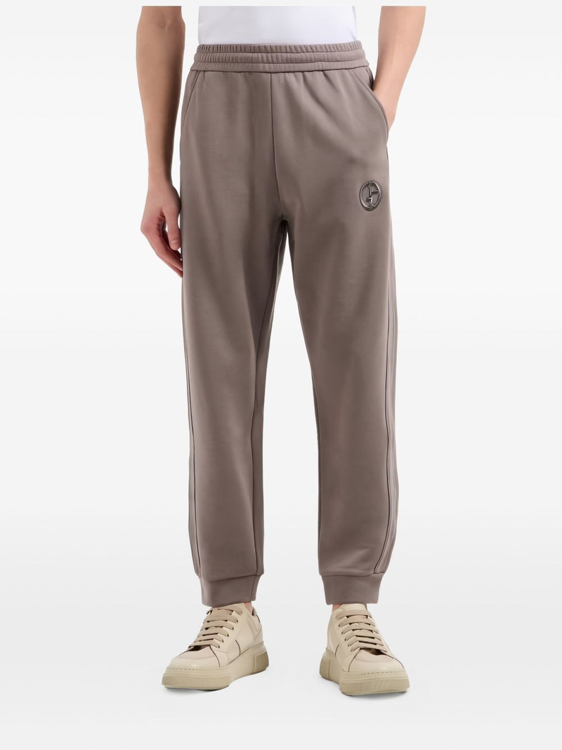 logo-embroidered side-stripe track pants 3