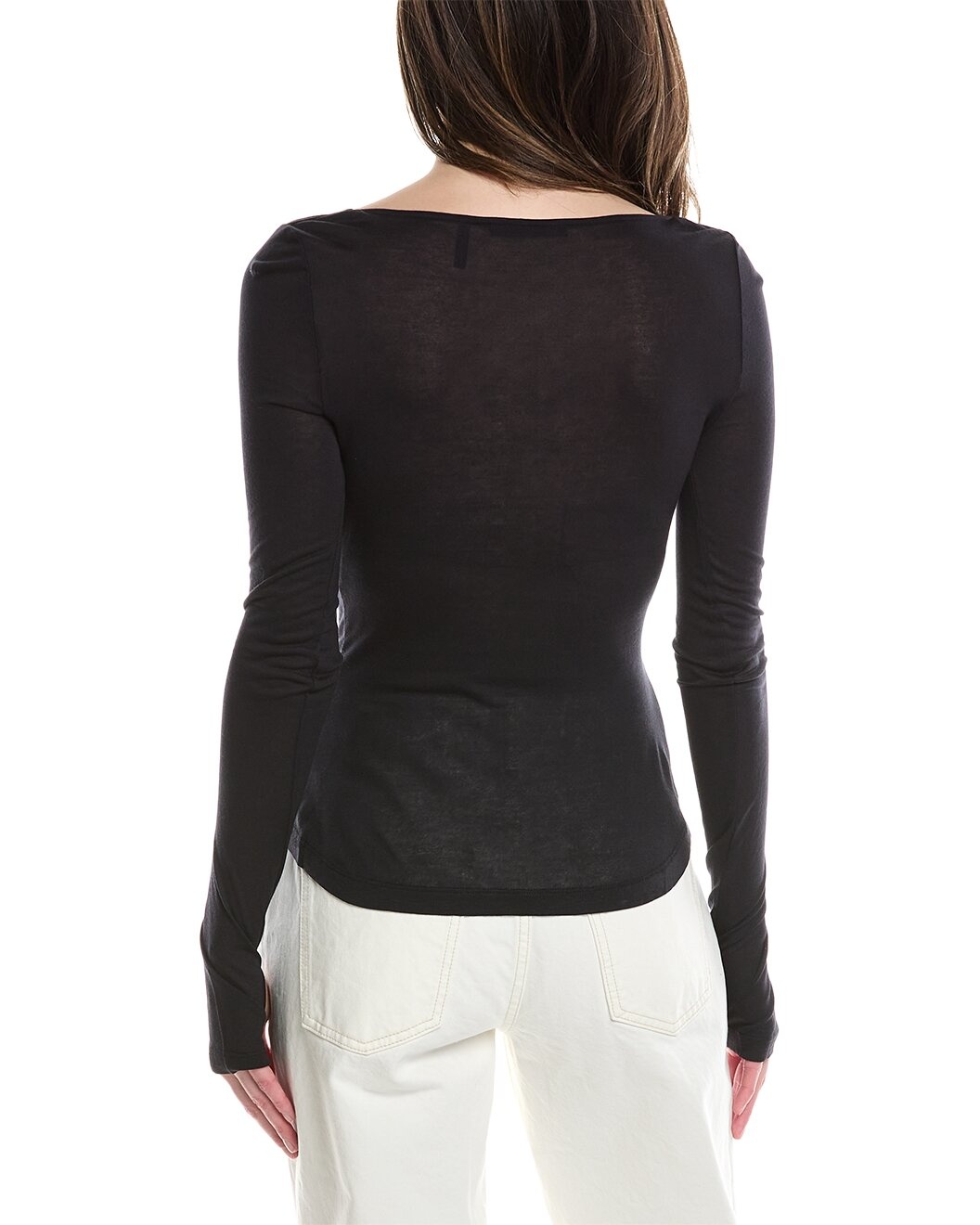 Helmut Lang Scala Cowl Top - 2