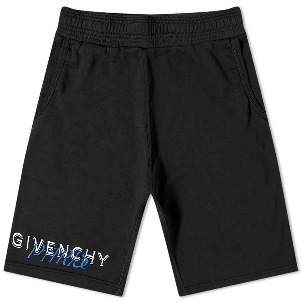 Givenchy Metallic Logo Jersey Short - 1